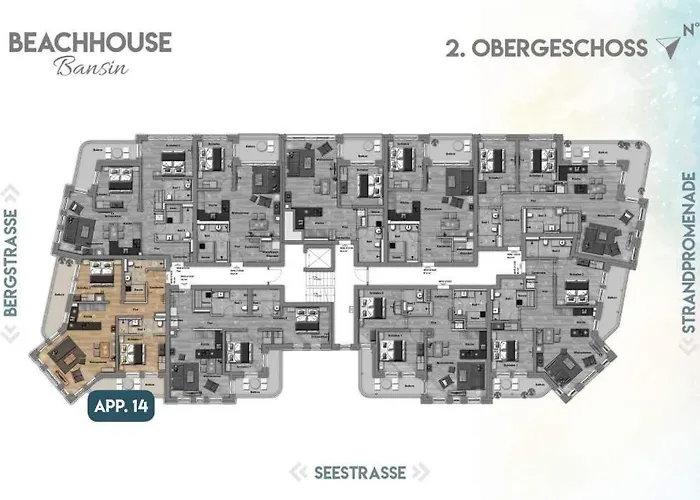 Beachhouse Bansin App 14 Lägenhet Heringsdorf (Usedom)